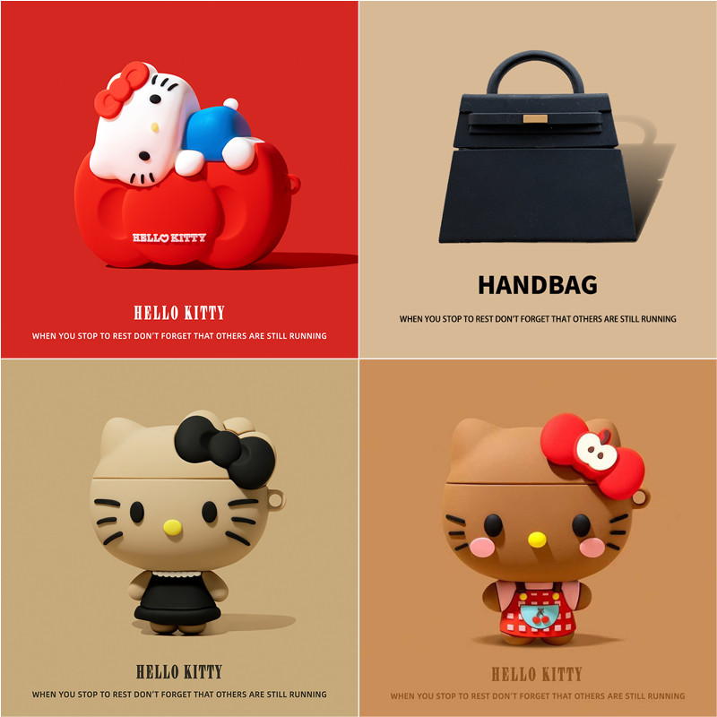 Capa Kawaii de Desenho Animado para Apple Airpods Pro 3 2 Pro3 Pro2 Capa para Airpods 4 1ª 2ª 3ª Geração Gen Air Pods Ca