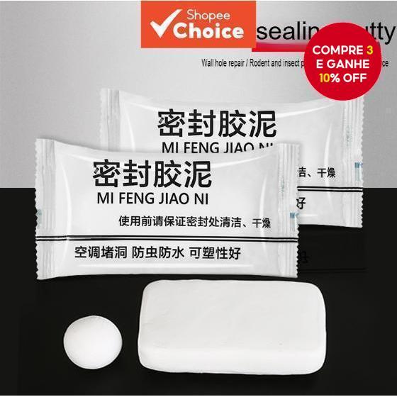 Imagem Adesivo Forte De Mastique Selante À Prova D'água Para Reparos De Tubos De Ar Condicionado Doméstico 20g 1 Peça/5 Peças
