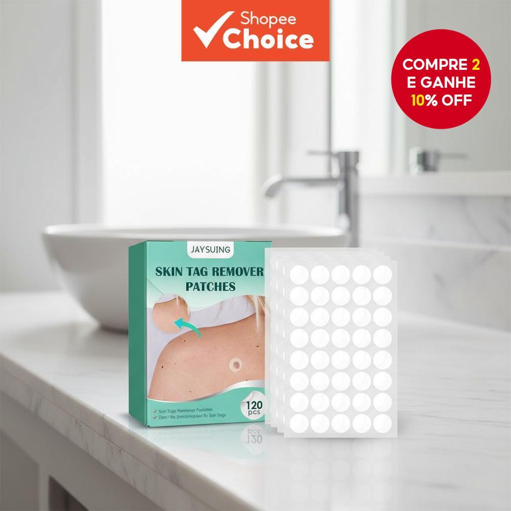  120 unidades/caixa de adesivo para remoção de verruga, tratamento seguro e indolor, solução rápida para remoção de