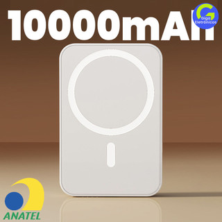 Carregador Portátil Indução para iPhone Magsafe Sem fio Bateria Carga 3000mAh/5000mAH/10000mah