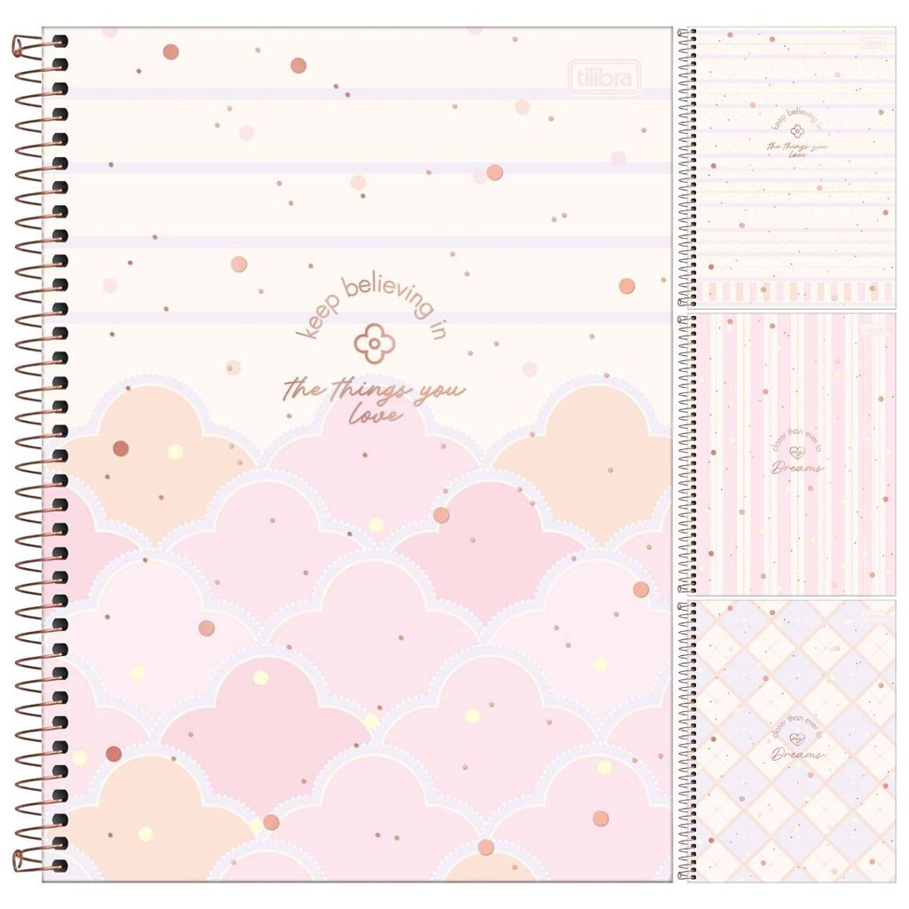 Caderno Universitário SOHO TILIBRA Capa Dura ESPIRAL - 1 Matéria 80 Folhas em Oferta na Shopee