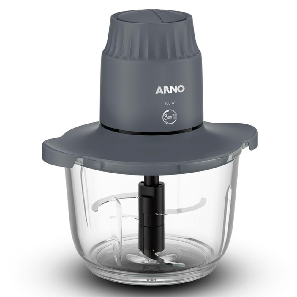 Processador de Alimentos Arno Choppeo 3 em 1 com 500w de Potência e 2 Níveis de Velocidade - CH01 em Oferta na Shopee
