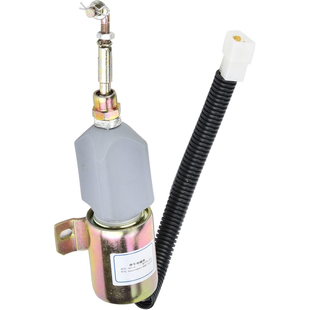 12V a Combustível Desligar a Válvula Solenóide E0483310000039 Proteção do Motor SOLENOID STOP STOP STOP
