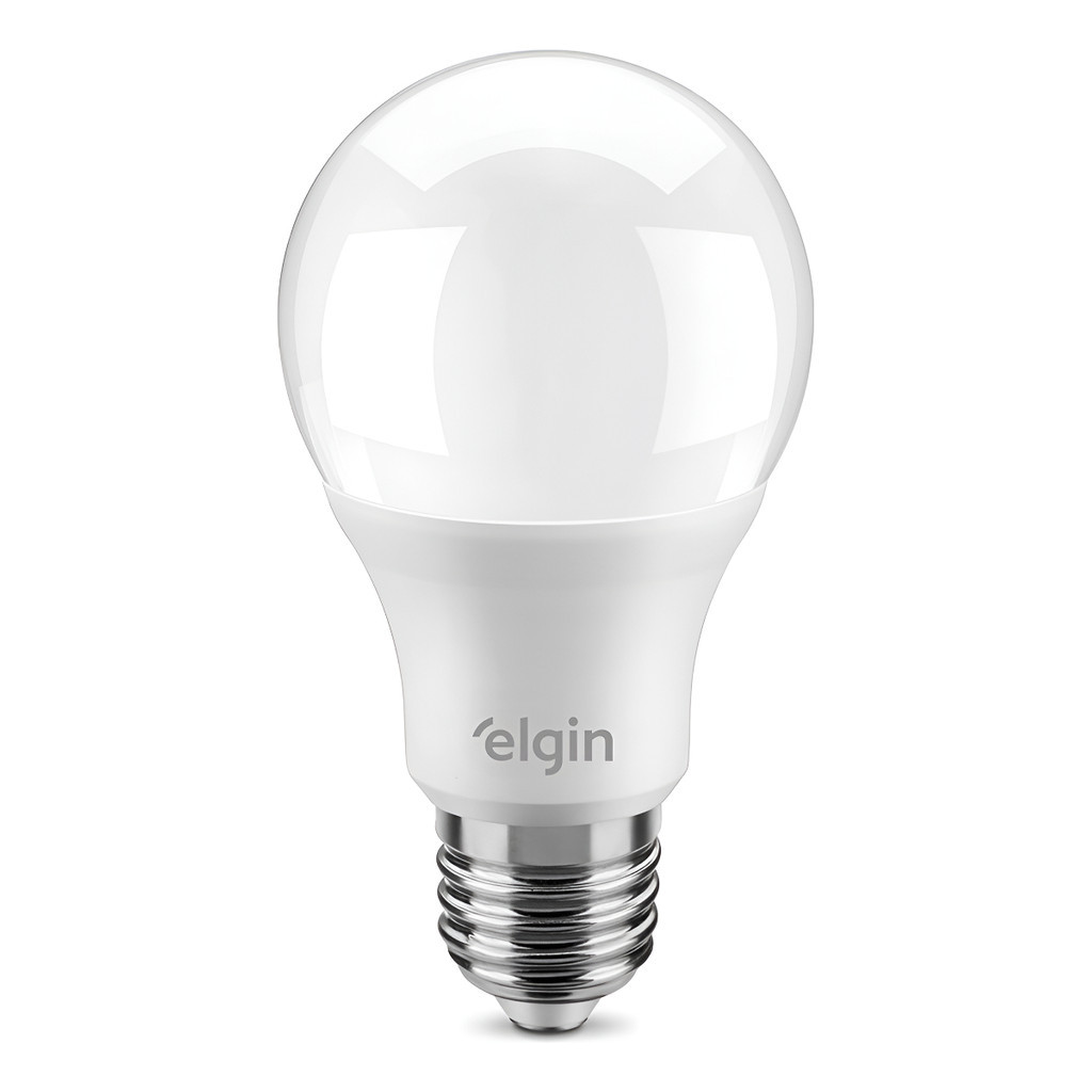 Lâmpada Led Bulbo 15w Fria 6500k Elgin A60 Bivolt Pera E27