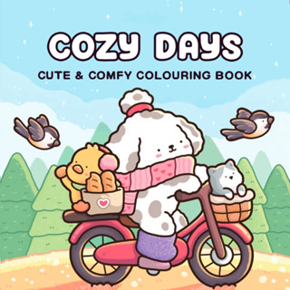 Cozy Days Coloring Book - Livro de Colorir com 45 páginas - 120gr em Oferta na Shopee