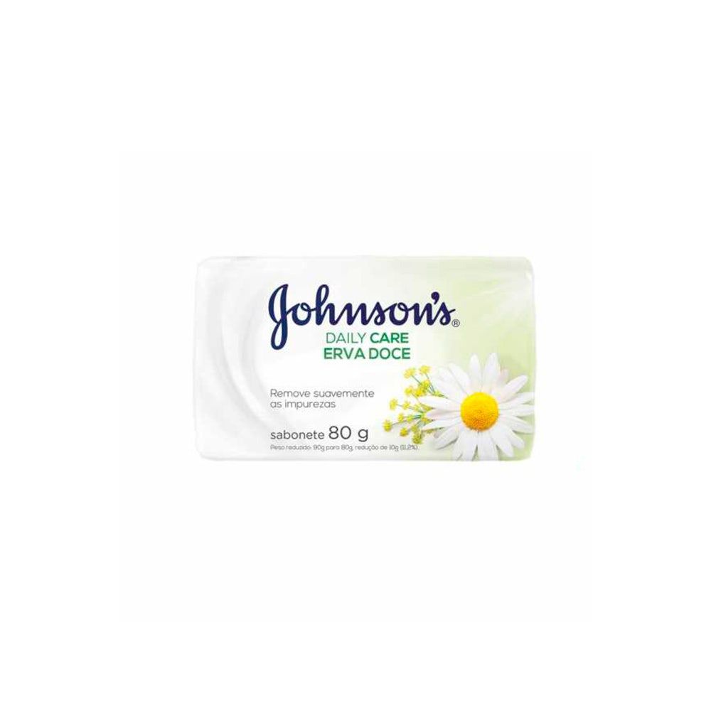 Sabonete Johnson S Daily Care Erva Doce 80G