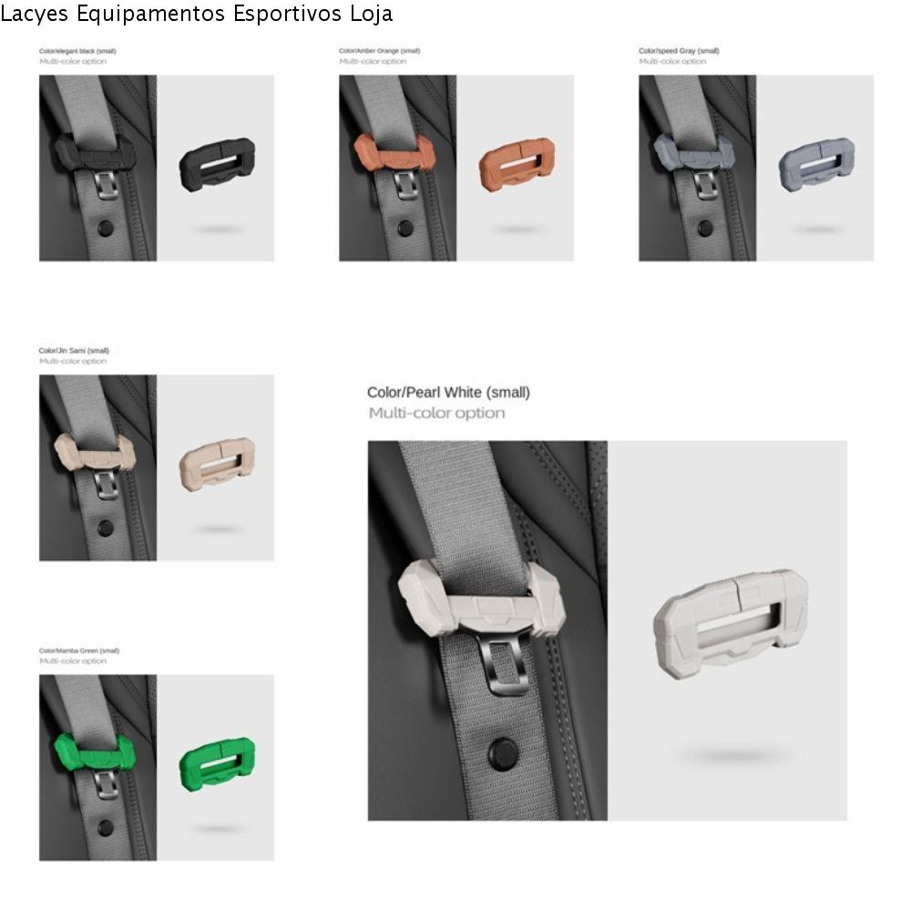 LACYES 2 Peças De Capas De Fivela De Cinto , Clipe De Segurança De Silicone Anti-Arranhões , Capa Protetora
