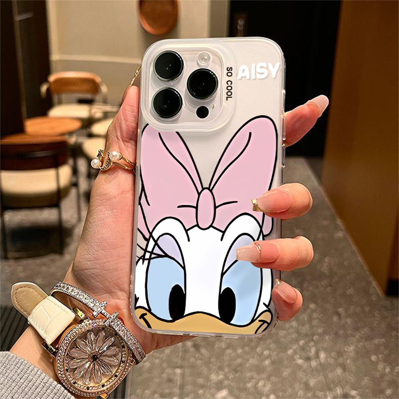 Capinha Para Samsung Galaxy A15 A14 A05S A23 A34 A35 A55 A54 A12 A13 S24 S20FE S23FE S24Ultra Daisy Duck