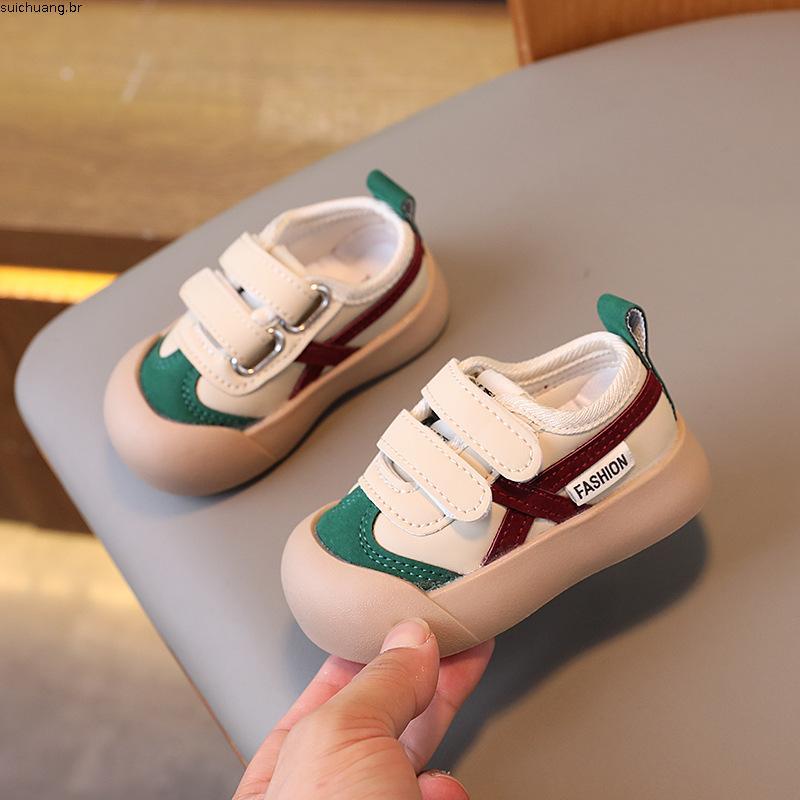 tênis infantil masculino kit tênis infantil masculino Sapatos de lona infantil para jardim de infância interno para me