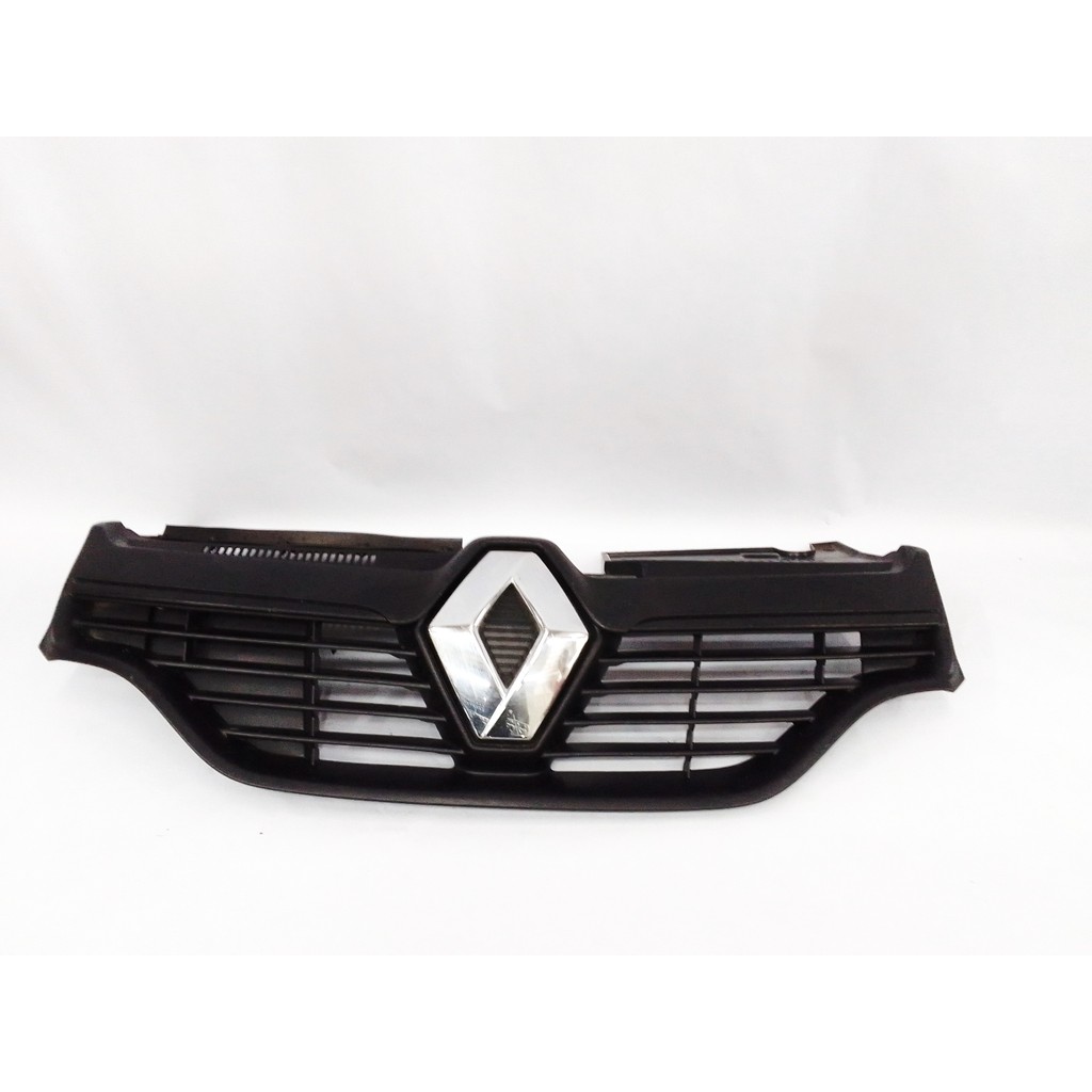 Grade Parachoque Dianteiro Renault Logan 2014/2019 952261 Preto Parachoque