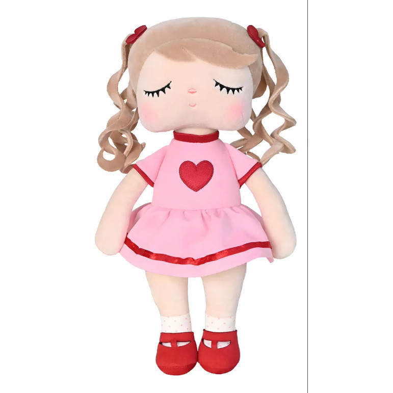 Boneca Metoo Angela Tica 33cm Com Sacola Pelúcia Original