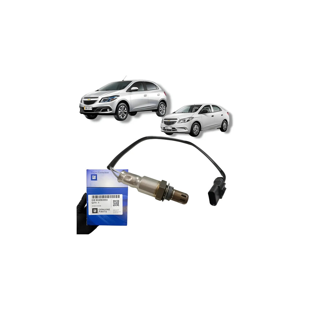 Sonda Lambda Original GM – Sensor Oxigênio Pré-Catalisador p/ Celta Classic Corsa Montana 24583550