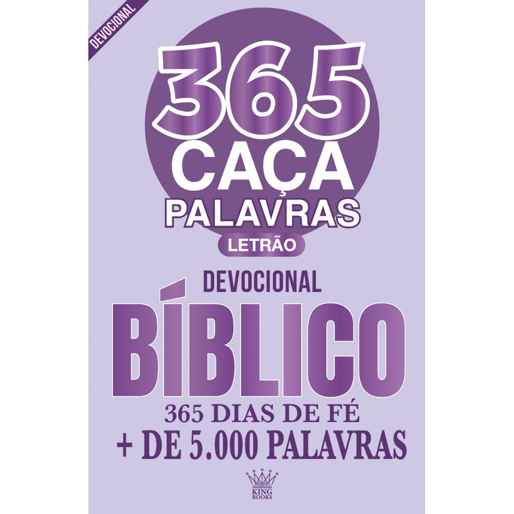 Almanaque Passatempos Sabe-Tudo 365 Caça-Palavras - Devocional Bíblico