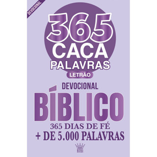 Almanaque Passatempos Sabe-Tudo 365 Caça-Palavras - Devocional Bíblico em Oferta na Shopee