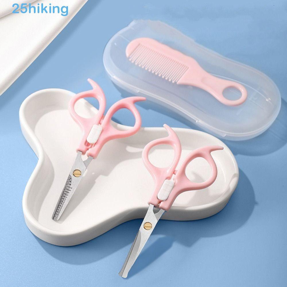 Kit De Tesoura De Corte De Cabelo Para Caminhada , 3 Peças , Conjunto De Ferramentas De Estilo , Aço Inoxidável