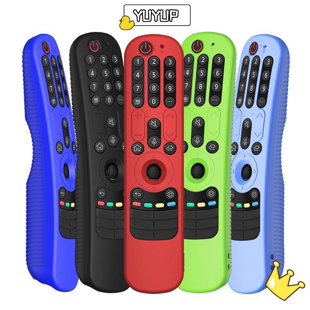 Yuyyuppp Protetor De Controle Remoto Anti-Gotas À Prova D'água Capa De Silicone De Choque Para LG AN-MR21GC MR21N/21GA