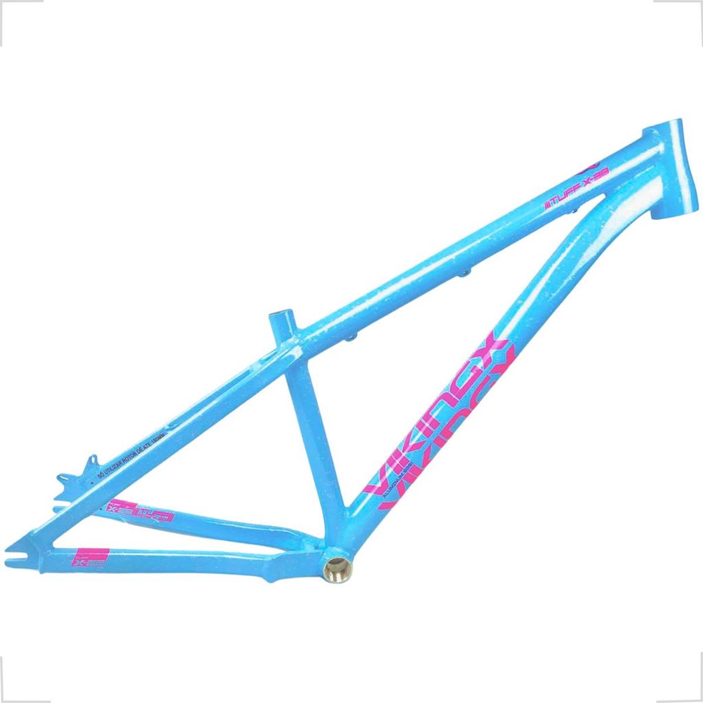 Quadro Vikingx Tuff X-38 Aro 26 Dirt Jump Freeride Grau