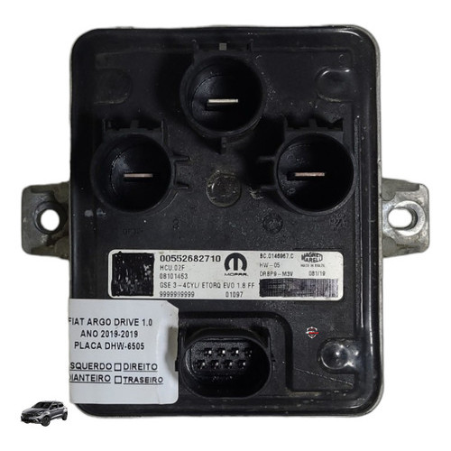 Módulo Ventoinha Fiat Argo 1.0 2019