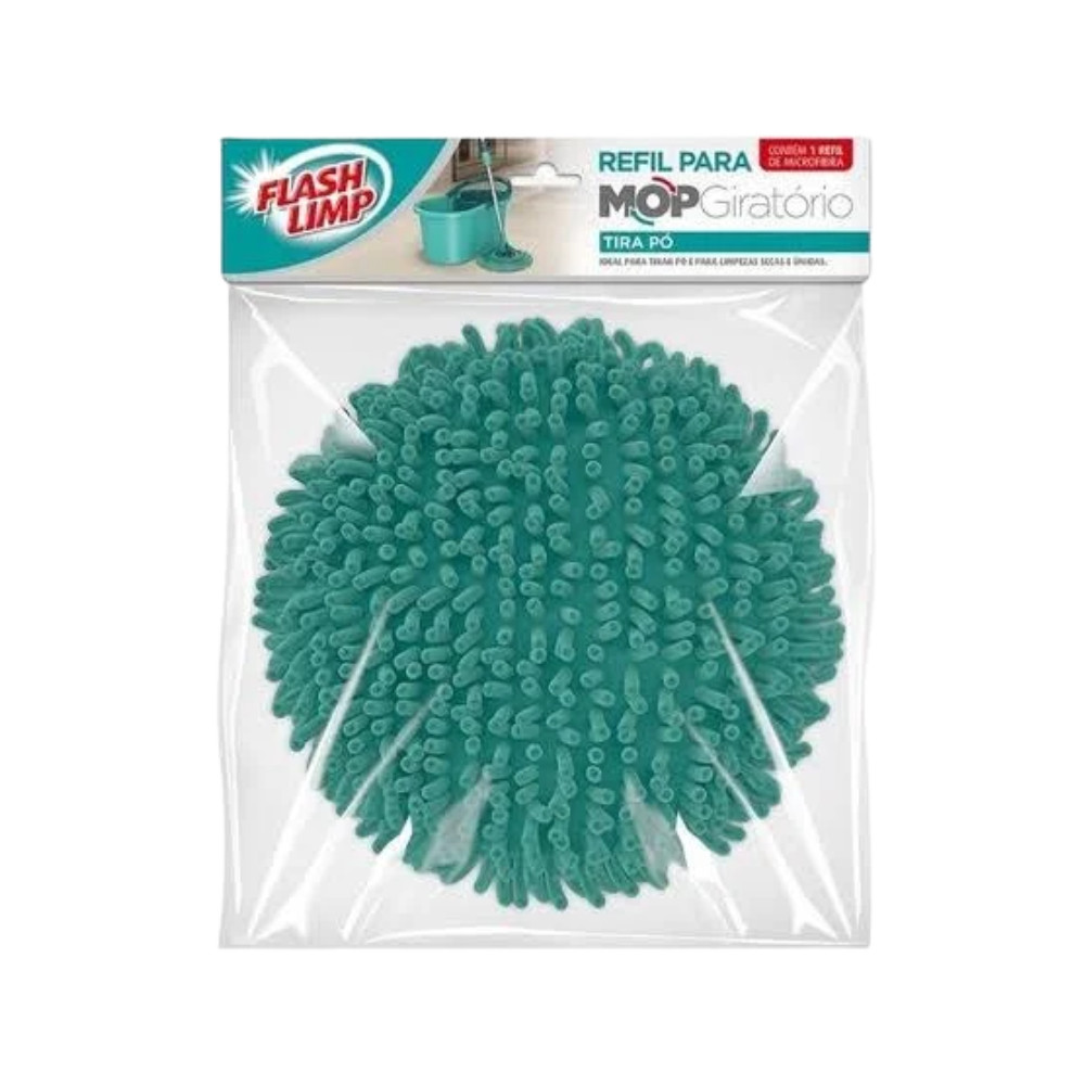 Refil Mop Giratório Flash Limp Limpeza RMOP 6315