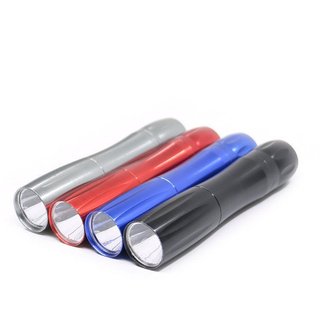 Lanterna LED pequena e mini de alto brilho com bateria AA, em liga de alumínio, para uso doméstico e ao ar livre, lanter