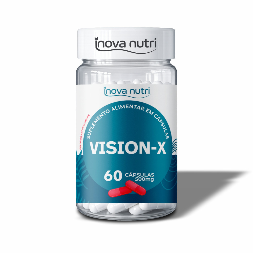Vision-x 60 Cápsulas Original - Saúde Dos Olhos Suplemento Natural - Frete Rápido + Nota Fiscal