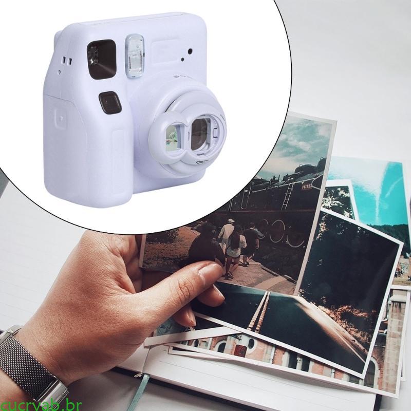 cucryab Lente Close-up Selfie Design Cor Sólida Auto-Retrato Para Acessório Câmera 7 +