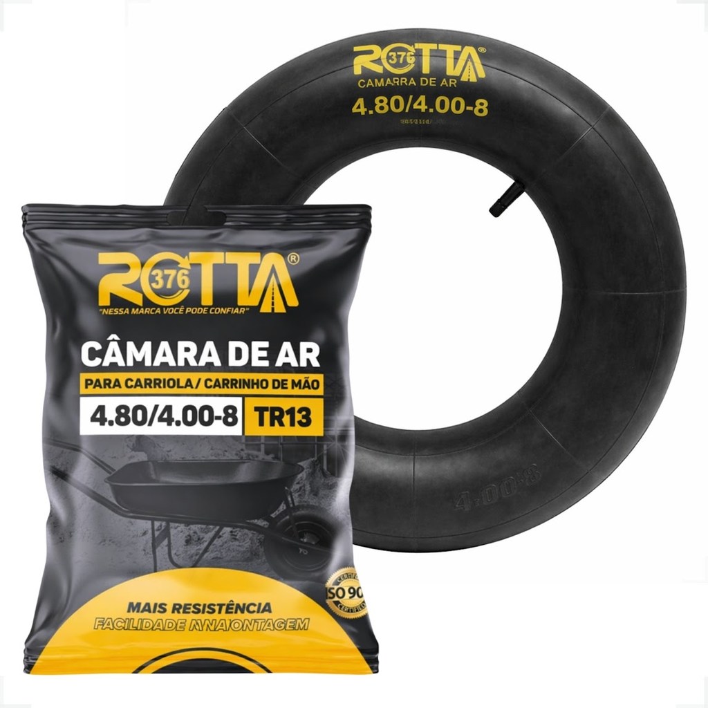 Câmara De Ar 400-8 / 4.80-8 Uso Carriola Carretinha Fapinha