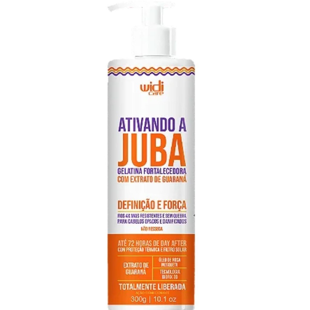 Ativando a Juba Gelatina Fortalecedora 300g - Widi Care