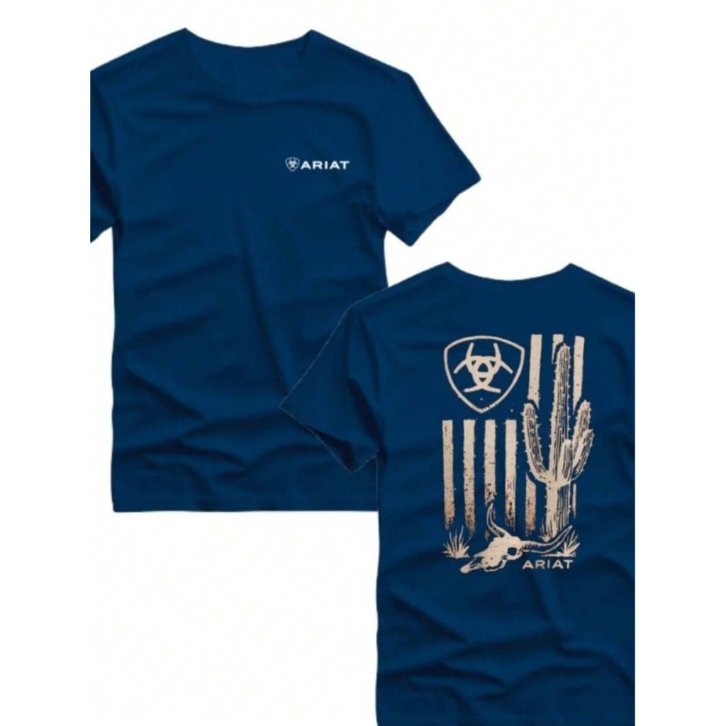 Camiseta  Ariat Country Algodão Camisa Masculina Feminina Agro Estilo Country em Oferta na Shopee