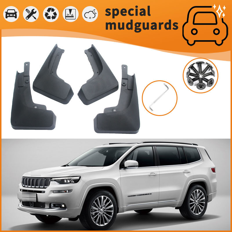 Adequado para guarda-lamas Jeep Commander 18-22 Pneus de carro Guarda-lamas à prova de respingos