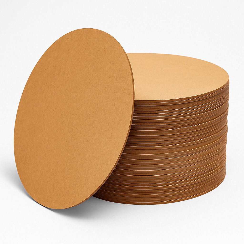 Kit 10 Supla Mdf Liso Souplast Souspla Base Mdf Redonda 7Cm Até 35Cm Variações