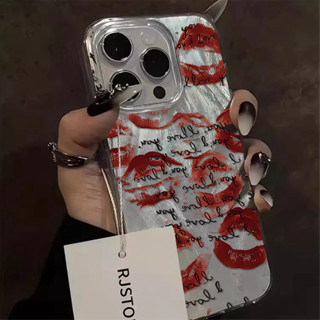 Capinha Capa Para iPhone XR XS MAX 7 8 14 15 16 Plus 11 12 13 14 15 16 17 Pro Max À Prova de Choque impressão labial em Oferta na Shopee