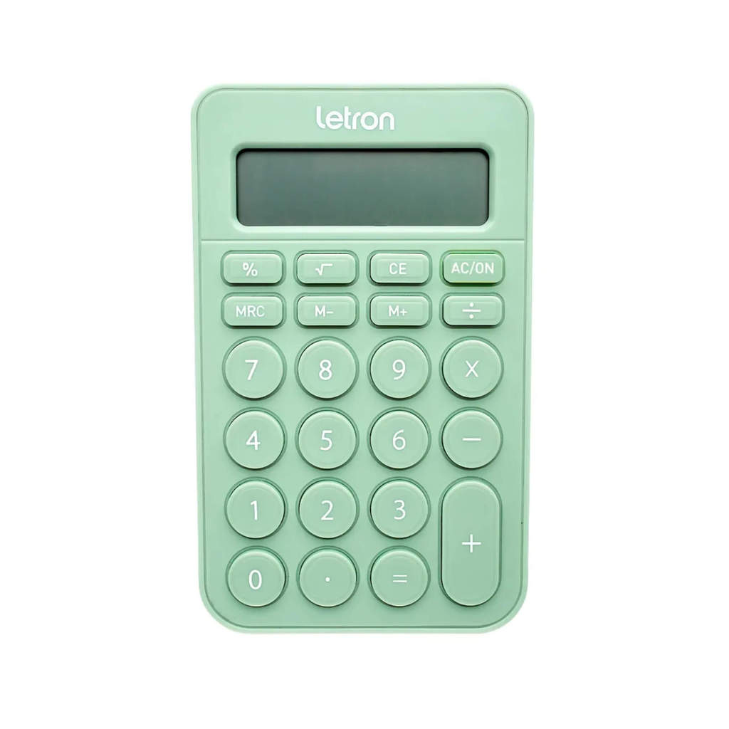 Calculadora 8 Dígitos De Mesa Candy Verde Letron Leonora - 99334