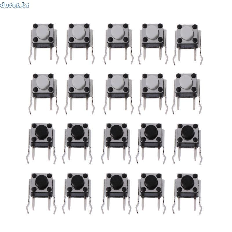 dusur9 Conjunto 10 Unidades Substituição Para Interruptor Botão LB Controlador 360