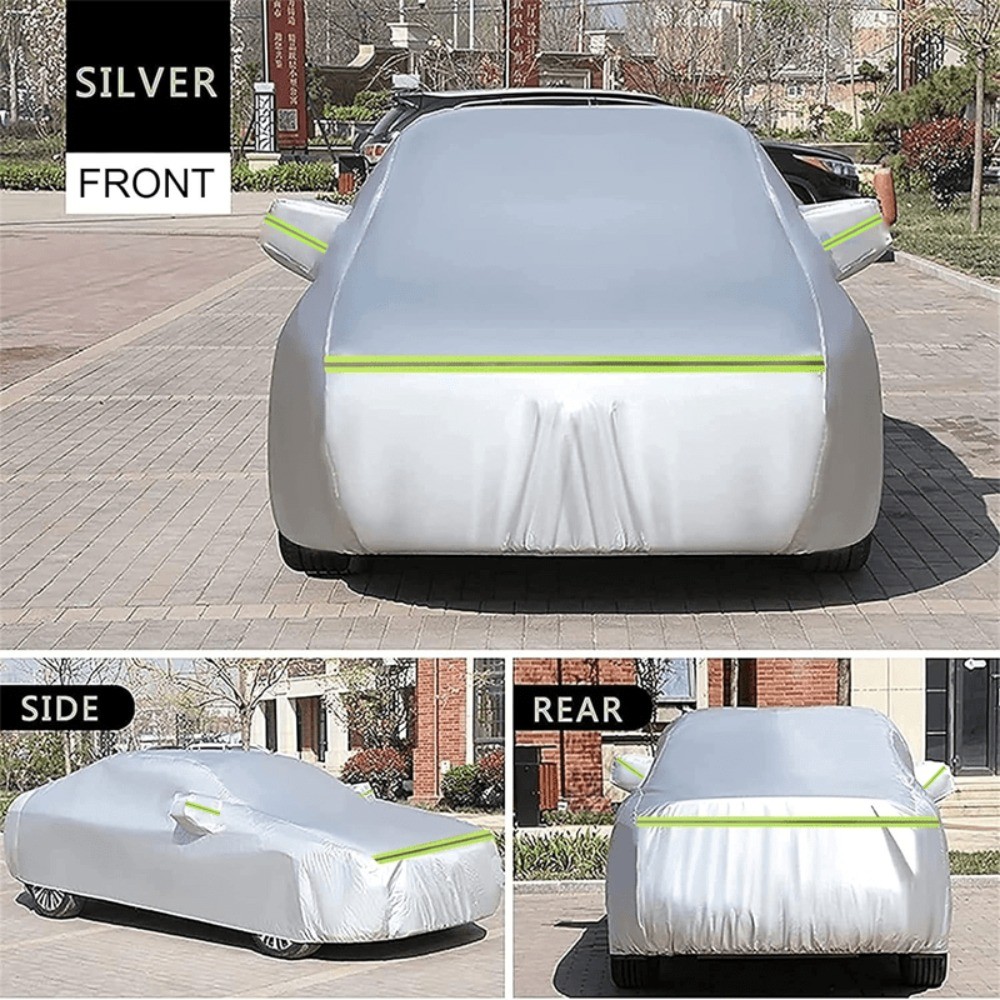Capa para Carro Resistente Veículos, Incluindo SUVs e Caminhões, Protege Granizo, Chuva, Sol a Prova de Vento e UV