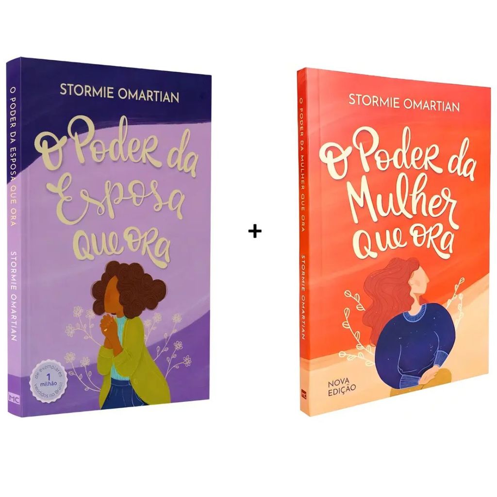 Kit 2 Livros O Poder da Esposa que Ora + O Poder da Mulher que Ora de Stormie Omartian