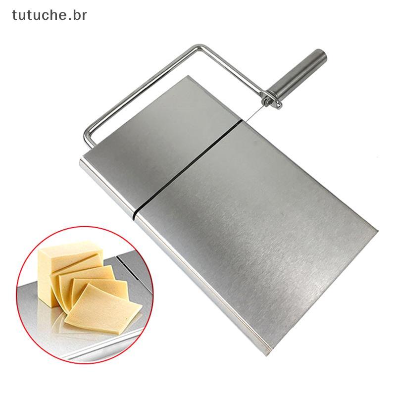 TU Substituição Cortador De Queijo Fios 5.5 Polegada De Aço Inoxidável Fatiadores De Torta De Fio Para Cortar Carnes BR