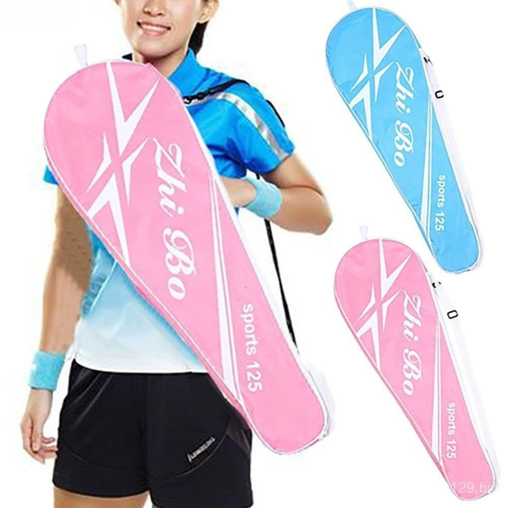 Raquetes de Badminton BEBETTFORM, Bolsa de Transporte Interna e Externa Azul e Rosa, Conjunto de Raquetes de Liga Dupla 