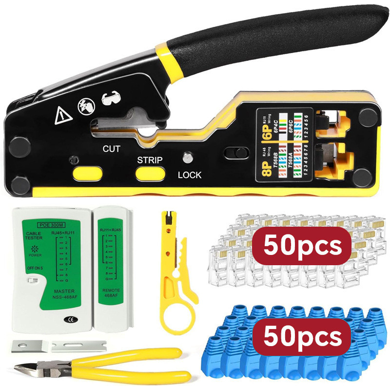 Alicate de rede kit de ferramentas combinação doméstica kit de ferramentas ferramentas de Hardware atacado alicate de ca