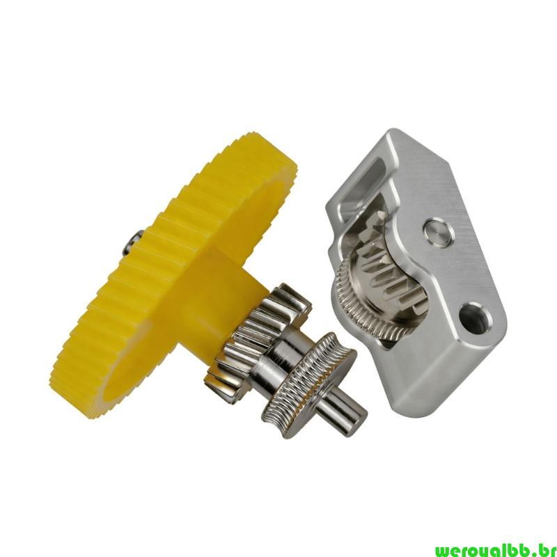 Weroyalbb Kit Engrenagens Aço Revestido Preciso Extrusora Impressora 3d P2s Melhor Resistência Desgaste