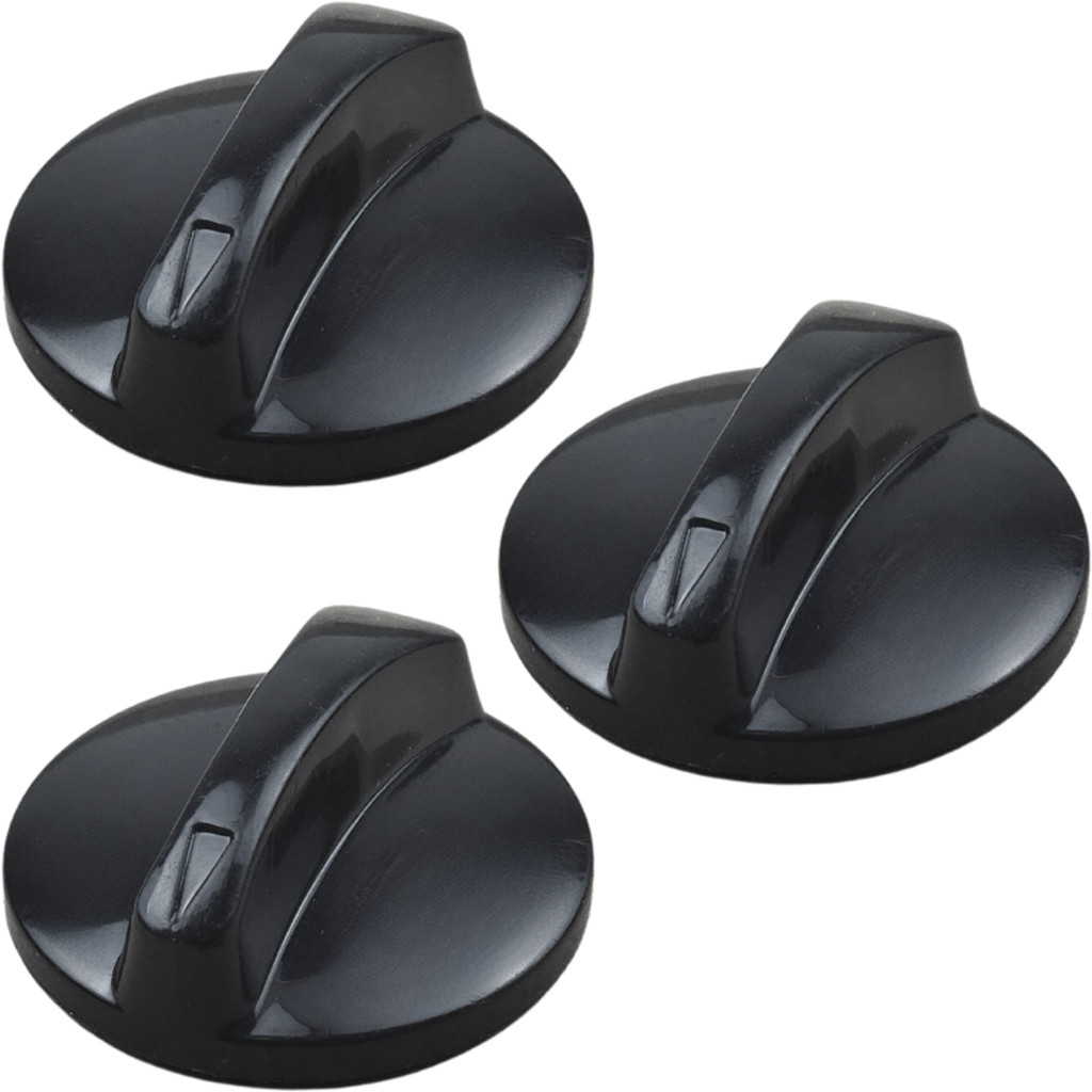 Kit 3 Knobs Preto para Ventiladores Cadence Linha VTR Eros VTR302 VTR304 VTR310 VTR404  VTR407 VTR409 VTR410 VTR560
