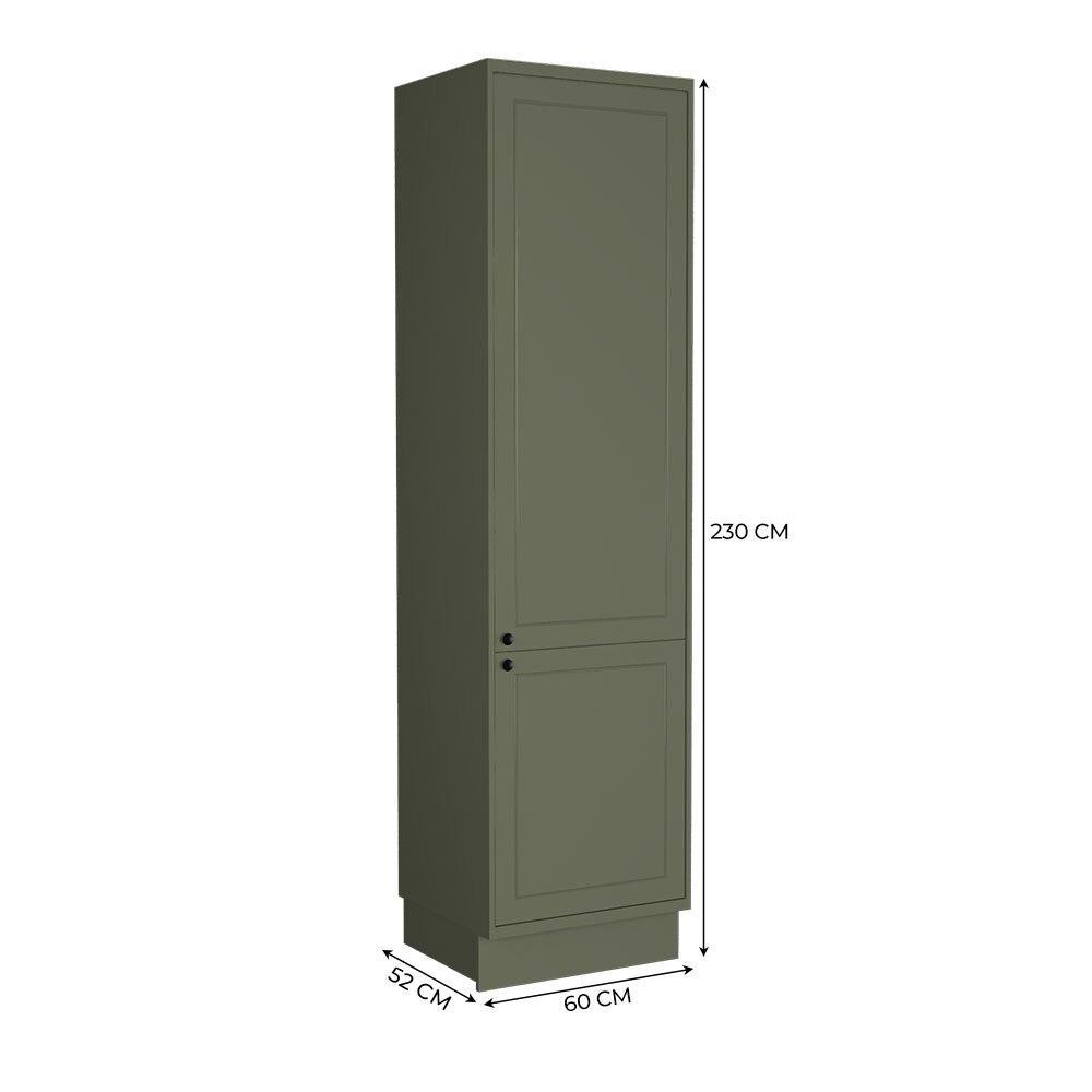 Paneleiro MDF Herval Viana, 2 Portas, Verde Hill, 60 cm · foto 2