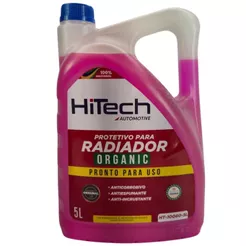 HT-10080 - Aditivo Radiador Rosa Pronto Para Uso Hitech - 5 Litros