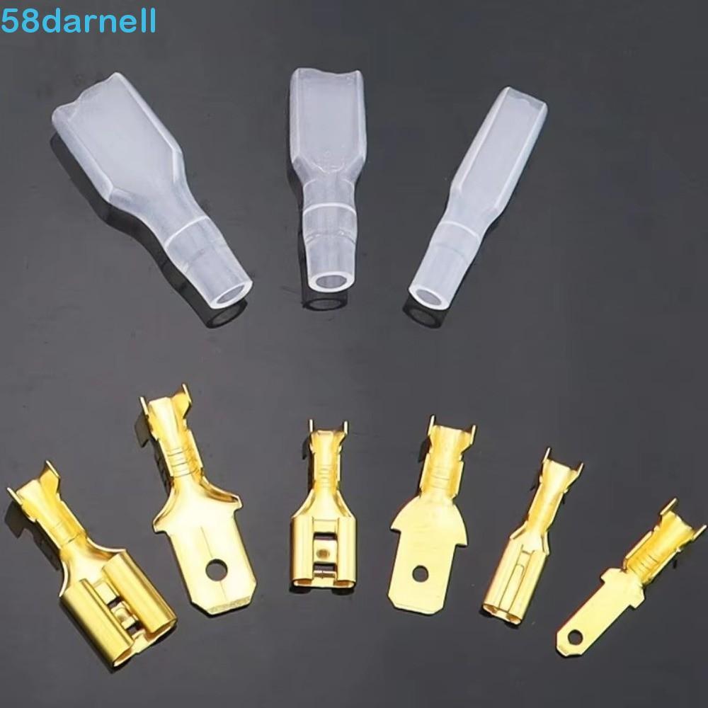 DARNELL 1000/1050 pcs Terminais De Crimpagem Elétrica , Conectores De Fio Elétrico Pá De Terminação