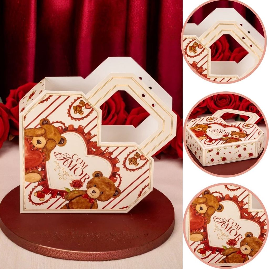 10 SACOLA CORAÇÃO 12,7X4X17cm 5894 DOLCE AMORE ( NAMORADOS JANGO 2026 )