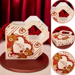 10 SACOLA CORAÇÃO 12,7X4X17cm 5894 DOLCE AMORE ( NAMORADOS JANGO 2026 )