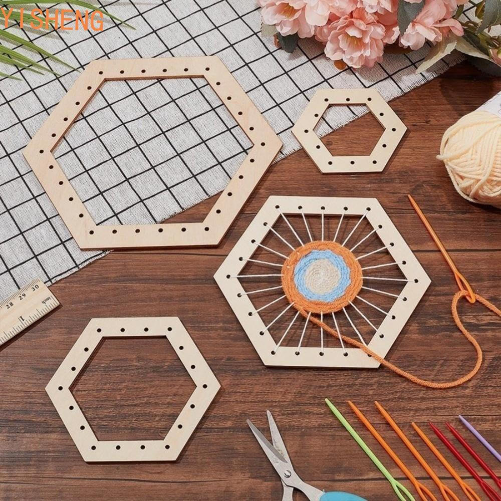 Kit De Tear De Tecelagem YISHENG , Manual Tradicional Versátil | De Engrenagem Circular De Artesanato Artístico