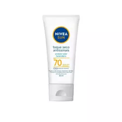 Protetor Solar Facial NIVEA SUN Toque Seco Antissinais FPS 70 40ml