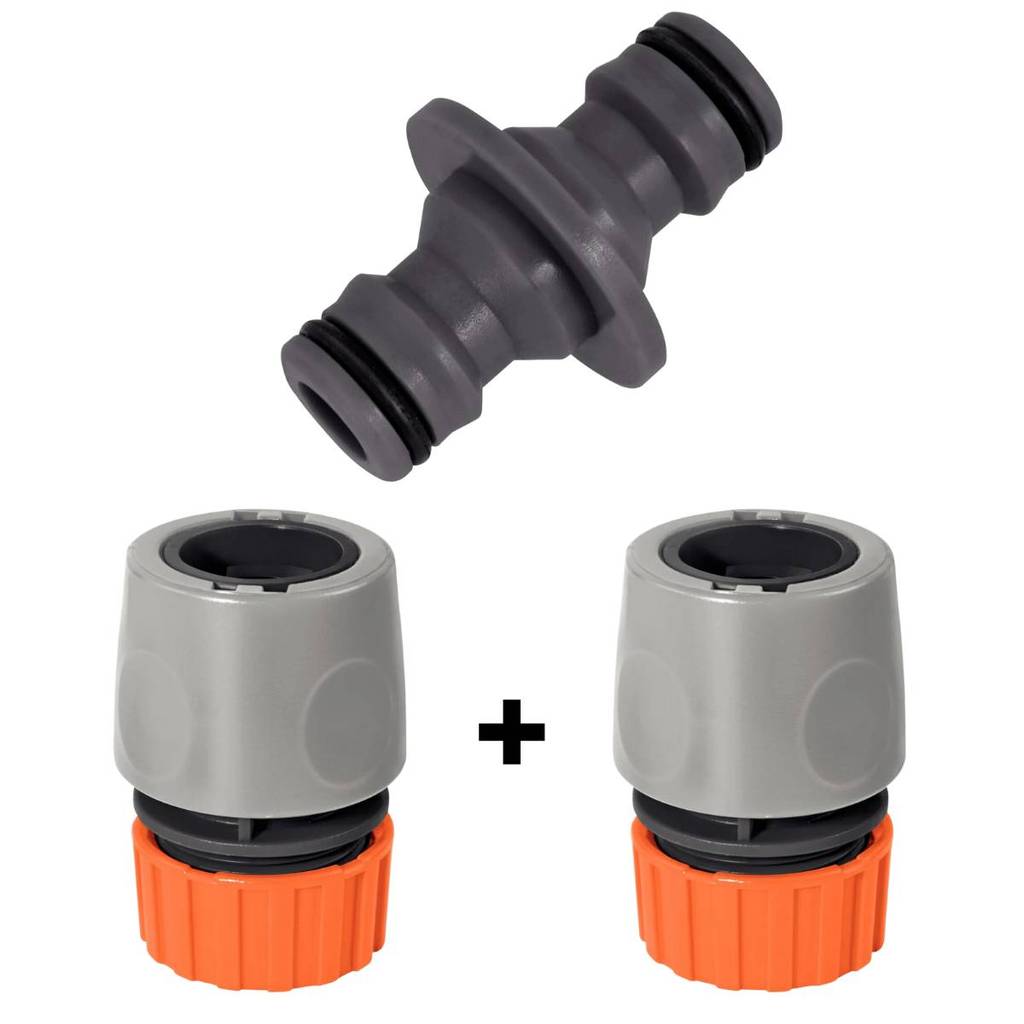 Kit De Emenda De Mangueira Com Engate Rápido