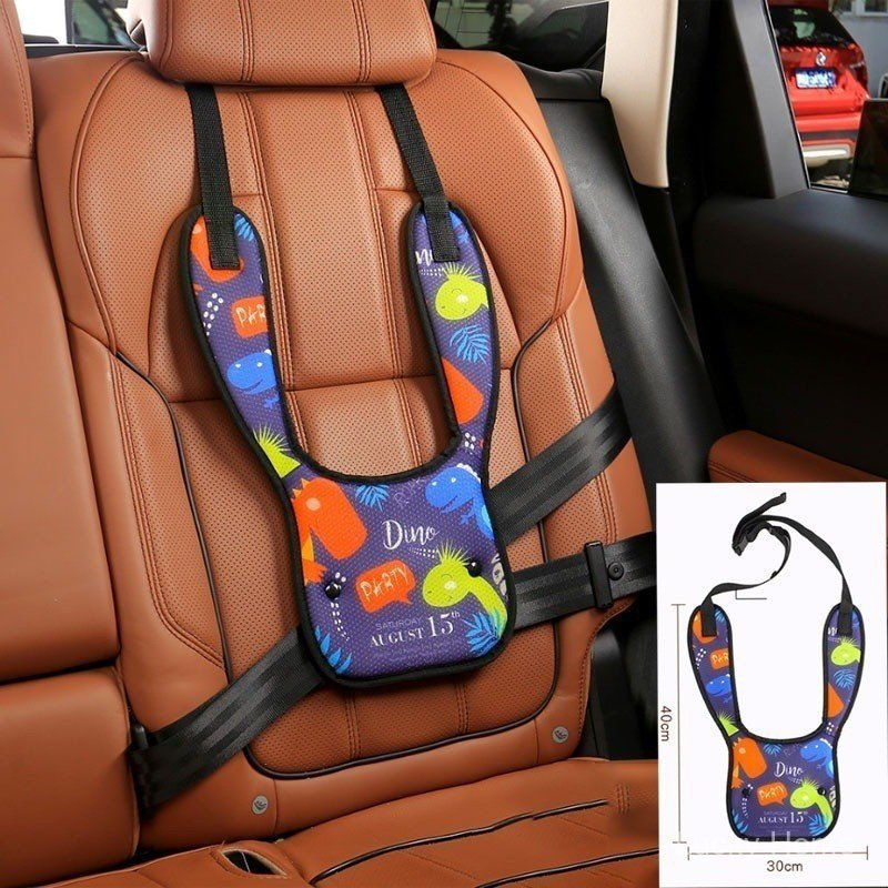 Cintos de Segurança para Crianças com Assentos de Carro, Capas Protetoras Convenientes para Bebês 66SU